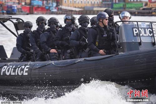 图为演习现场。5