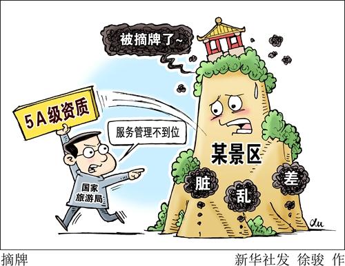 5家5A景区被撤销或警告背后