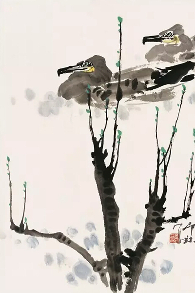 萧朗《春江水暖》