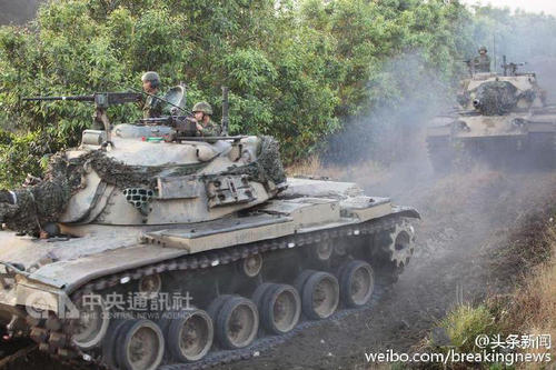 据此前报道，台“陆军”八军团“政战主任”杨威武表示，564旅一辆CM11坦克上午10时30分左右，操演完成返回部队途中，因战车左边履带卡住，从网纱溪桥上翻覆落水，桥高约3米，车上共5人，司机逃出，其余4人送医急救，情况危急，但均已没有生命迹象。