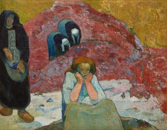 高更 Gauguin - 阿尔勒的葡萄酒丰收