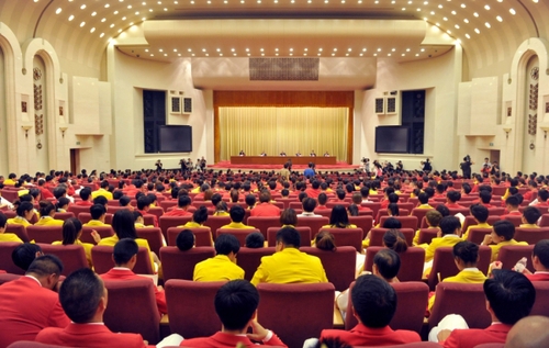 里约奥运会中国体育代表团总结大会在京召开