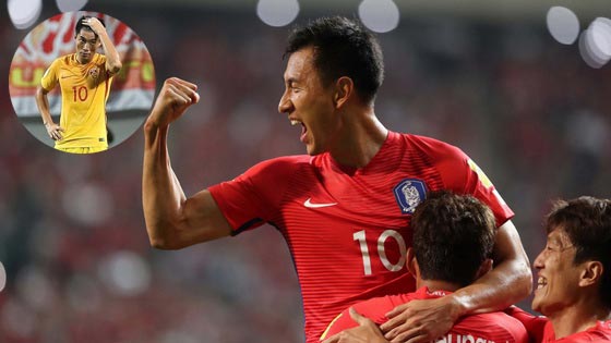 国足2-3不敌韩国2