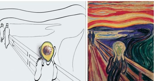 当<a href='http://search.xinmin.cn/?q=艺术家' target='_blank' class='keywordsSearch'>艺术家</a>是吃货，<a href='http://search.xinmin.cn/?q=食物' target='_blank' class='keywordsSearch'>食物</a>也能秒变名画！