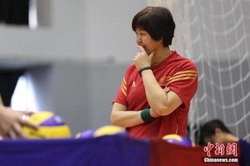 资料图：郎平。中新社发 熊然 摄