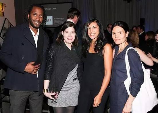 Rashid Johnson, Lisa Cooley, Sheree Hovsepian, Heather Hubbs（从左至右）