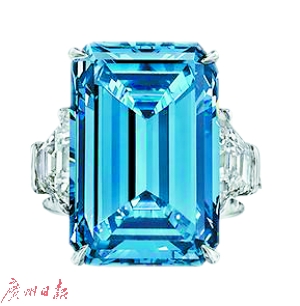 奥本海默蓝钻 拍出5700多万美元。