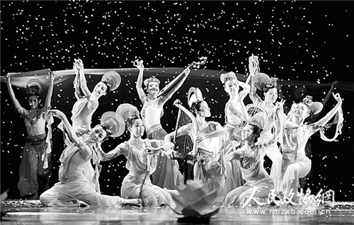 香港特别行政区代表团舞蹈诗《缘起敦煌》