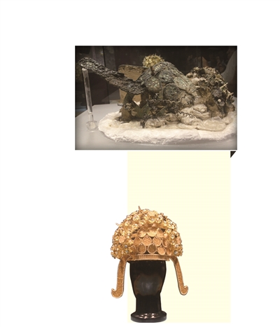 被泥土包裹的萧后冠