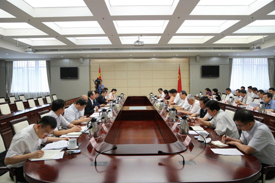 中央统战工作领导小组调研检查组听取我省专题汇报