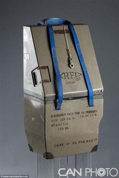 资料图：即将拍卖的飞机物品。