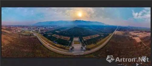 2010年10月1日，丽山园（秦陵遗址公园）以别样的形式重现。