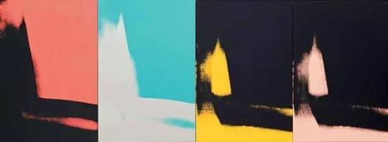 　　　　Andy Warhol， Shadows （detail）， 1978-79。 Dia Art Foundation。 （c） 2014 The Andy Warhol Foundation For the Visual Arts， Inc。 / Artists Rights Society （ARS）， New York。 Photo by Bill Jacobson Studio， New York。