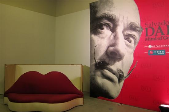 疯狂的达利展览现场