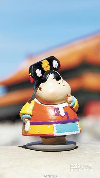 北京故宫文创產品筒格格。（取自新浪微博@故宫淘宝）