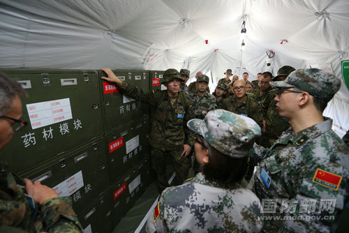 中德卫勤实兵联演2