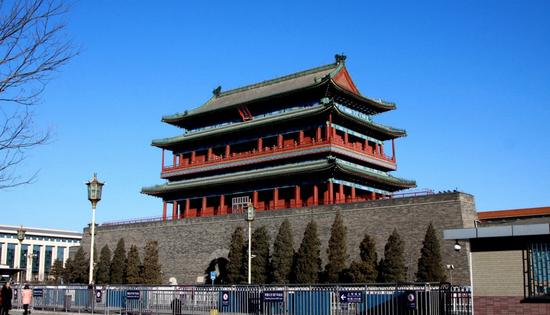 现在的正阳门城楼