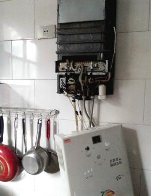 热水器故障现花蛇 市民看懵圈直呼差点“把心脏病吓出来”