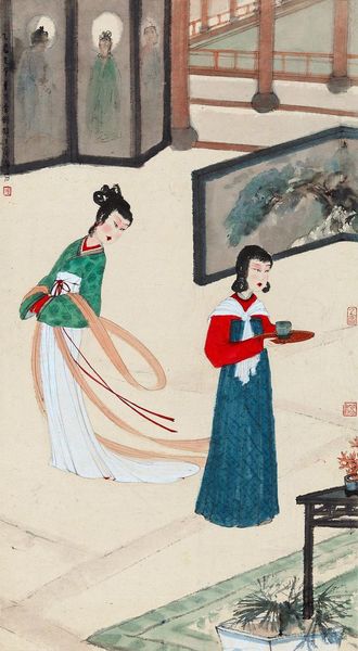 傅抱石(1904-1965) 风光好