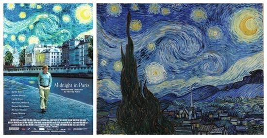 那些借鉴了世界名画的电影海报