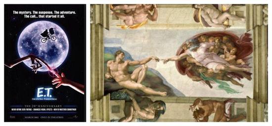 那些借鉴了世界名画的电影海报