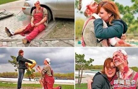 999盒保险套摆爱心告白 最奇葩求婚方式盘点