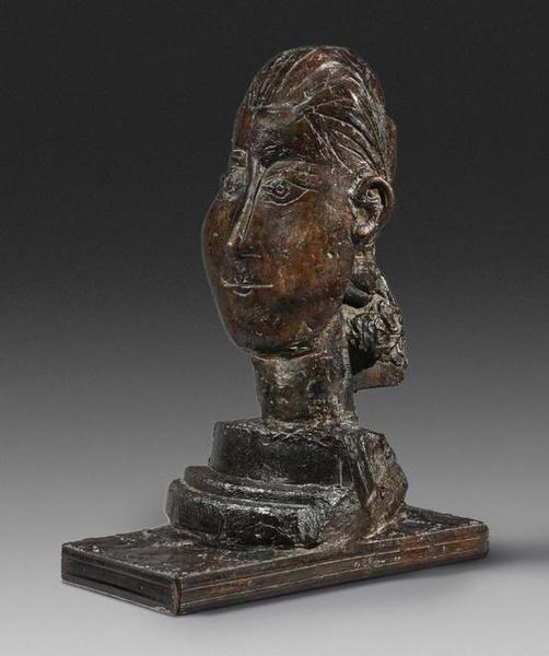 毕加索，《女人头像》