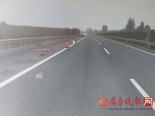 女孩尸体被找到的地方。（警方供图）