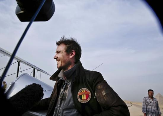 科莱特完成壮举，显得很兴奋。