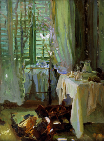 　　约翰·辛格·萨金特（John Singer Sargent）的《The Hotel Room》（1904年-1906年） 图片来源：私人收藏