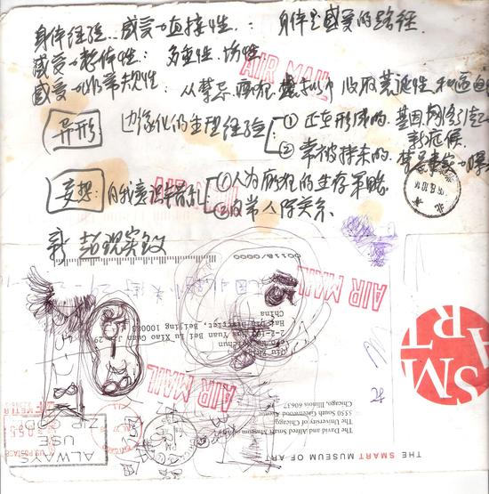 “异形与妄想”展手记 1999 Notes of Alien Bodies and Delusion 1999