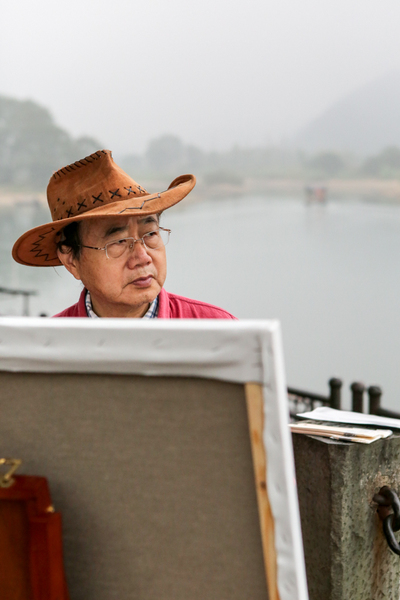 中国写生大会进行时之广州美术学院教授杨尧