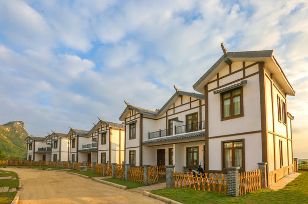 幸福二村的漂亮楼房