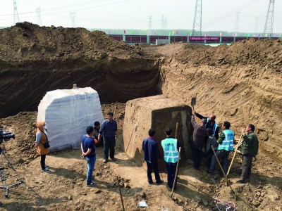 地层剖面提取现场