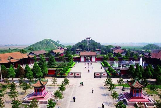 茂陵博物馆远眺