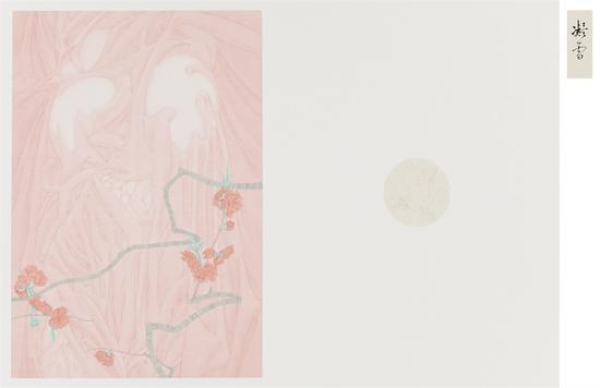 《藏春册? 凝雪》 58x84厘米 绢本 张见 2015年