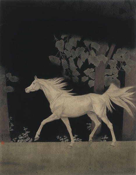 《风的记忆》   96X75厘米   纸本  魏为    2016年