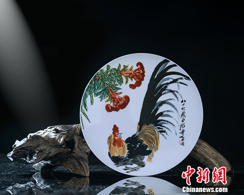 瓷上邮票?大吉：集艺术、设计和收藏于一身