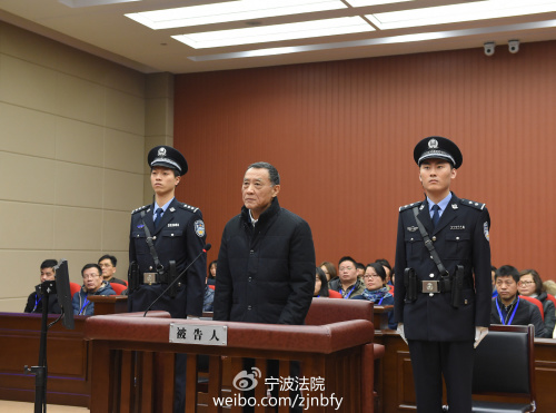 江苏省委原秘书长赵少麟单位行贿、骗购外汇案开庭