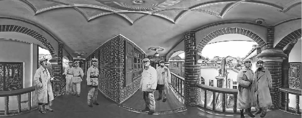 历史的格栅——遵义1935（光栅灯箱）  王川