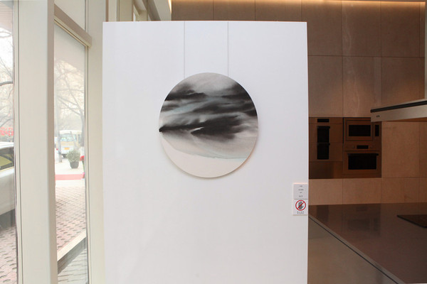 吴少英，Ink 3084宣纸、墨、丙烯，50×60cm，2013