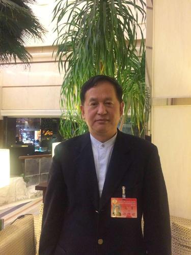 图为北京市政协委员赵勇