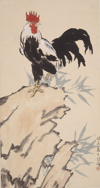 徐悲鸿《雄鸡》