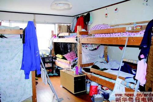 研修生宿舍内景。