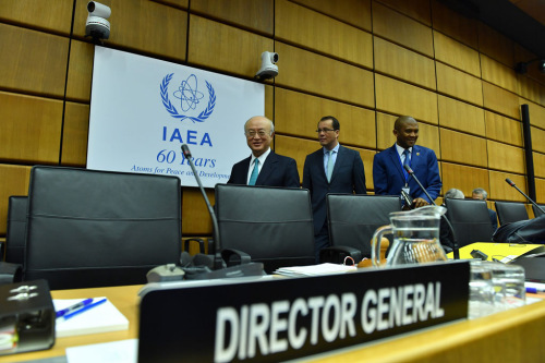 资料图:原子能机构。(图片来源:联合国网站) 点击进入下一页