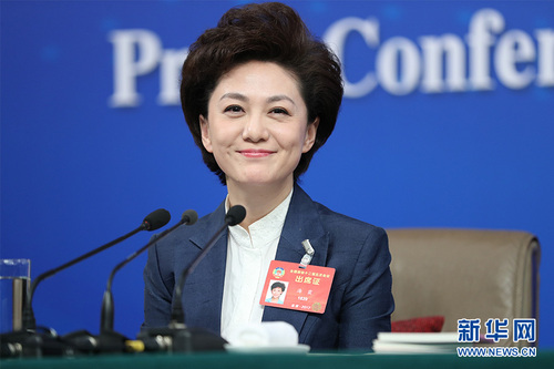 图为全国政协委员海霞。