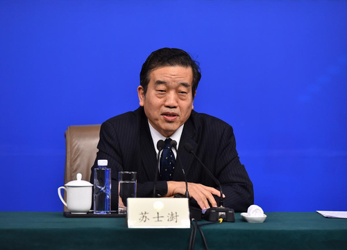 全国政协常委、全国政协书画室副主任，中国书法家协会主席苏士澍_副本