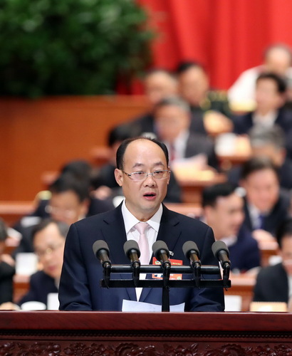 蓝逢辉委员作《营改增运行效果和改进建议》的发言