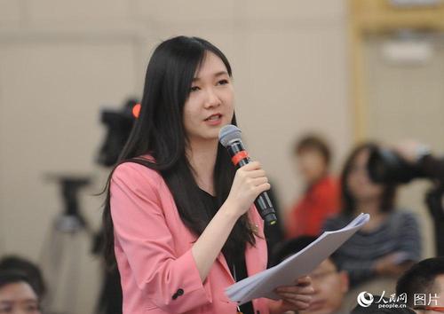 中国青年报记者提问