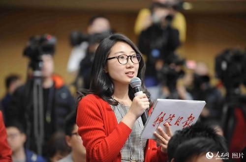 科技日报记者提问